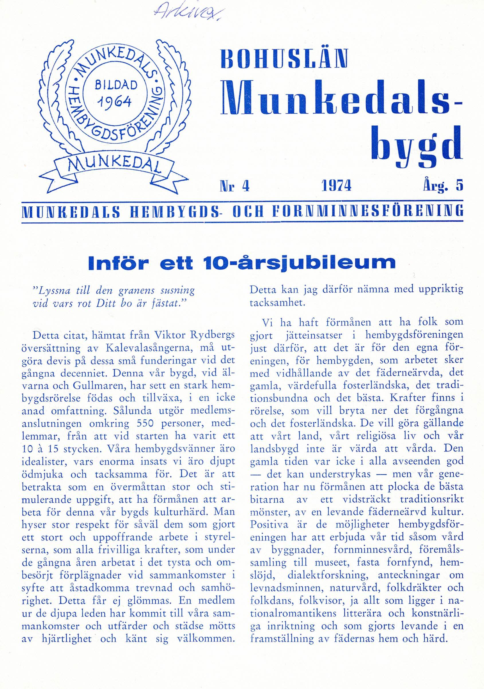 Munkedalsbygden 1974-4 1 Omslag.jpg